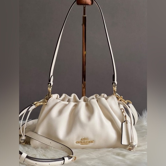 Coach Handbags - CV529 - Coach Faye Shoulder Bag with Ruching